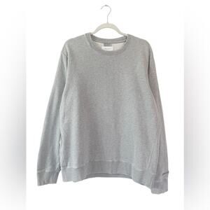 Ovadia & Sons Men's Grey Crewneck Sweatshirt Size Large